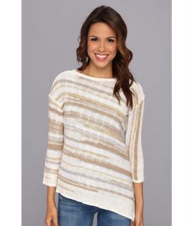 NIC+ZOE Sandy Streams Top Womens Sweater (Multi)
