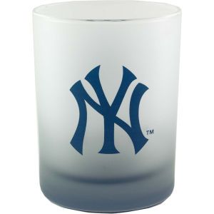 New York Yankees Boelter Brands Satin Etch Rocks Glass