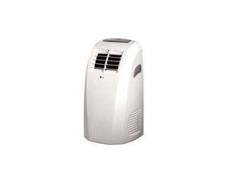LG LP1014WNR Portable Air Conditioner, 115V Cooling Only amp; Dehumidifier w/Remote 10,000 BTU
