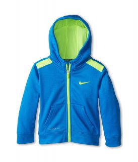 Nike Kids Therma Fit Full Zip Hoody Boys Sweatshirt (Blue)