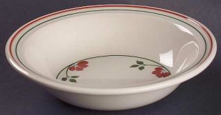 Johnson Brothers Tracy Rim Soup Bowl, Fine China Dinnerware   Table Plus,Rust/Gr