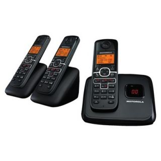 Motorola DECT 6.0 Cordless Phone System (MOTO L703) with Answering Machine, 3