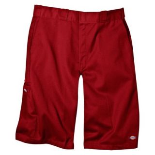 Dickies Mens 13 Loose Fit Multi Pocket Work Shorts   English Red 48