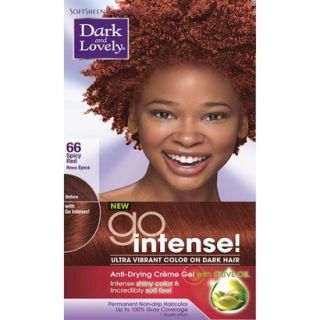 Dark and Lovely Ultra Vibrant Permanent Hair Color   66 Spicy Red