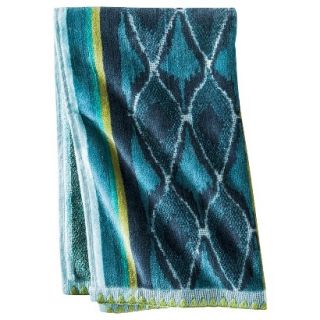 Threshold Cool Pattern Mix Hand Towel   Blue