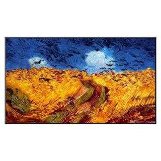 Art   Wheatfield with Crows Mounted Print