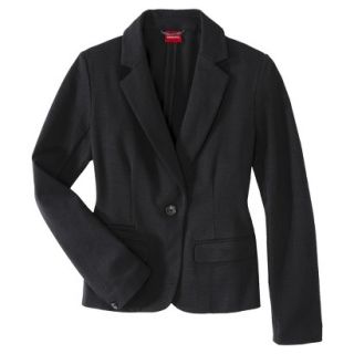 Merona Petites Long Sleeve Tailored Blazer   Black XLP