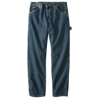 Dickies Mens Relaxed Fit Utility Jean   Navy 38x34