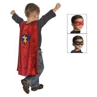 Little Adventures Hero Cape with Reversible Black/Red Mask