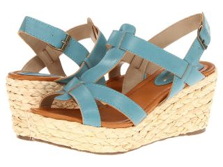 NOMAD Sea Breeze Womens Wedge Shoes (Blue)