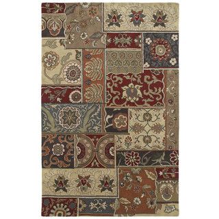 Royal Taj Multi Hand tufted Wool Rug (36 X 53)