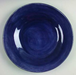 Pottery Barn Sausalito Sapphire Blue Dinner Plate, Fine China Dinnerware   All S