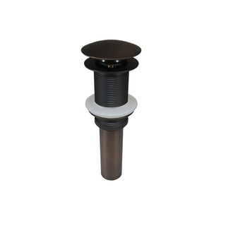 Flotera 1.5 inch Oil rubbed Bronze Pop up No overflow Bathroom Sink Drain