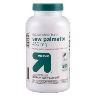 up&up Saw Palmetto 450 mg Capsules   250 Count