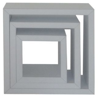 Wall Cube Set RE Cube Shelf   White