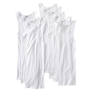 Fruit of the Loom Mens A Shirt 8Pack   White L