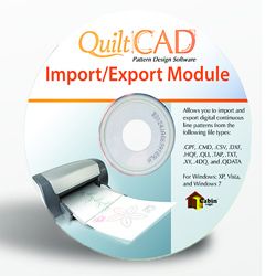 Grace Quilt Cad Import Export Module
