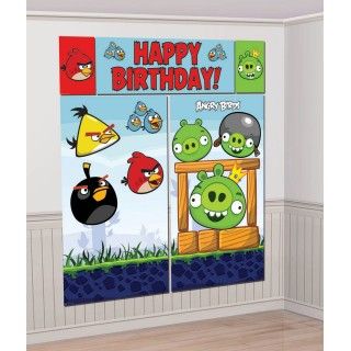 Angry Birds Scene Setter Wall Decorations