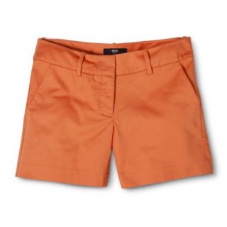 Mossimo Womens 5 Shorts   Orange Truffle 6