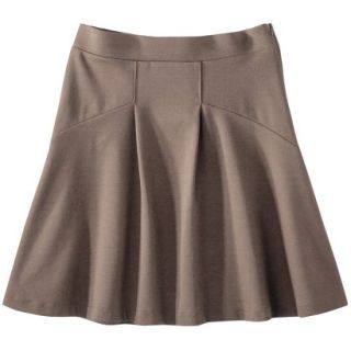 Mossimo Ponte Fit & Flare Skirt   Timber M