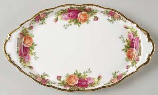 Royal Albert Old Country Roses Tray for Creamer & Open Sugar, Fine China Dinnerw