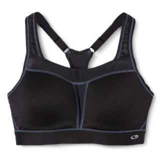 C9 by Champion Womens High Support Bra With Molded Cup   Black 34C