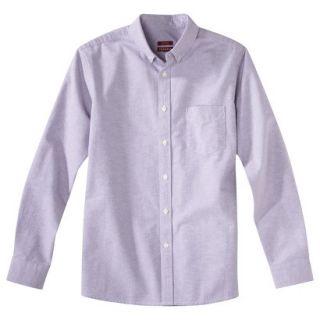 Merona Mens Tailored Fit Oxford Button Down   Soft Orchid XL