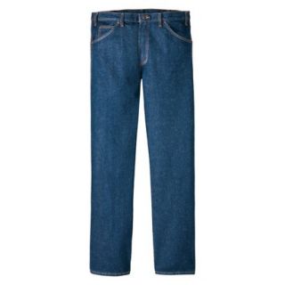 Dickies Mens Regular Fit 5 Pocket Jean   Indigo Blue 50x32
