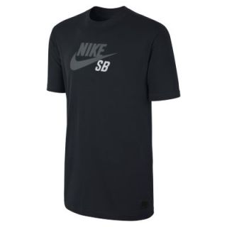 Nike SB QT Icon Logo Mens T Shirt   Black