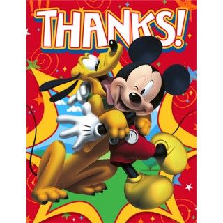 Disney Mickey Fun and Friends Thank You Notes