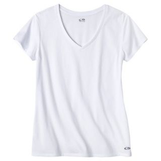 C9 by Champion Womens Power Workout Tee   True White L