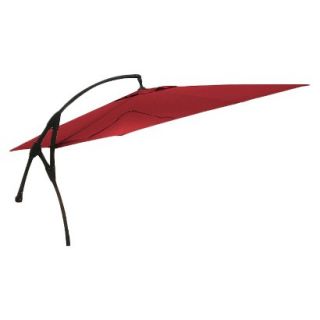 Threshold Replacement Square Offset Patio Umbrella Canopy   Red 9