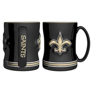 Boelter Brands NFL 2 Pack New Orleans Saints Relief Mug   15 oz