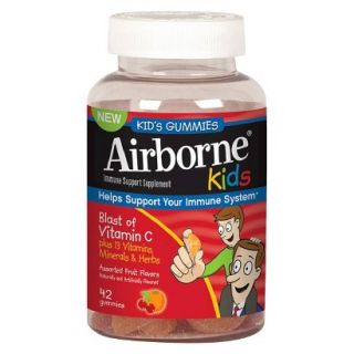 Airborne Blast of Vitamin C for Kids Fruit Gummies   42 Count