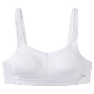 C9 by Champion Womens High Support Bra with Convertible Straps   True White 38C