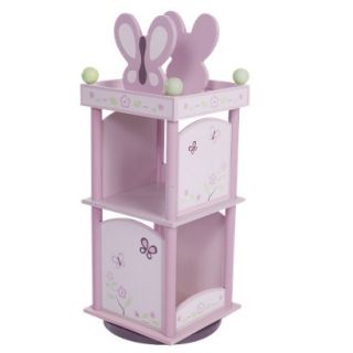 Kids Bookcase Levels of Discovery Sugar Plum Revolving Bookcase