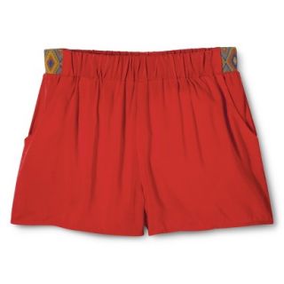 Ecom F Lily Star Fashion Shorts RED S