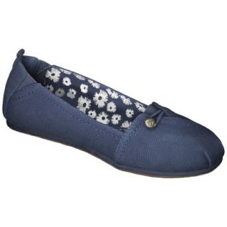 Womens Mad Love Lynn Canvas Loafer   Navy 7