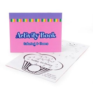 Activity Book Pastel