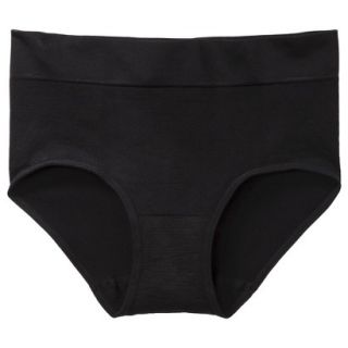 Gilligan & OMalley Womens Seamless Hipster   Black S