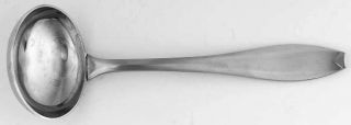 Hoffritz Hof1 (Stainless) Solid Piece Cream Ladle   Stainless,Super,Germany,Sati
