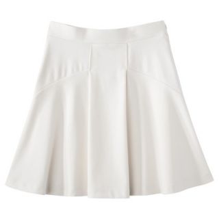 Mossimo Ponte Fit & Flare Skirt   Sour Cream L