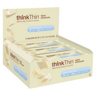 ThinkThin White Chocolate High Protein Bar   10 Count