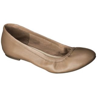 Girls Cherokee Hailey Genuine Leather Ballet Flats   Tan 13