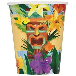 Tiki Tropics 9 oz. Cups