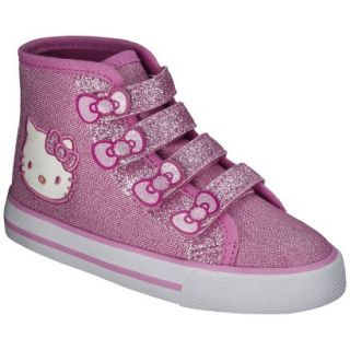 Toddler Girls Hello Kitty High Top Sneaker   Pink 8