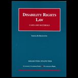 DISABILITY RIGHTS LAW,SELECTED STATUES