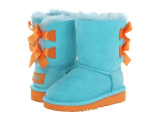 UGG Kids Bailey Bow Girls Shoes (Blue)