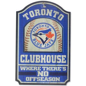 Toronto Blue Jays Wincraft 11x17 Wood Sign