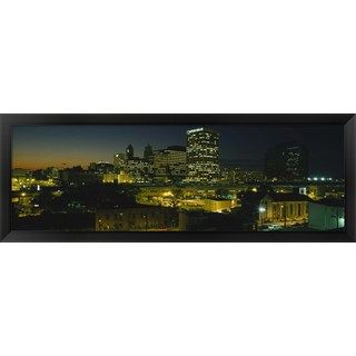 Newark, New Jersey, Framed Panoramic Photo